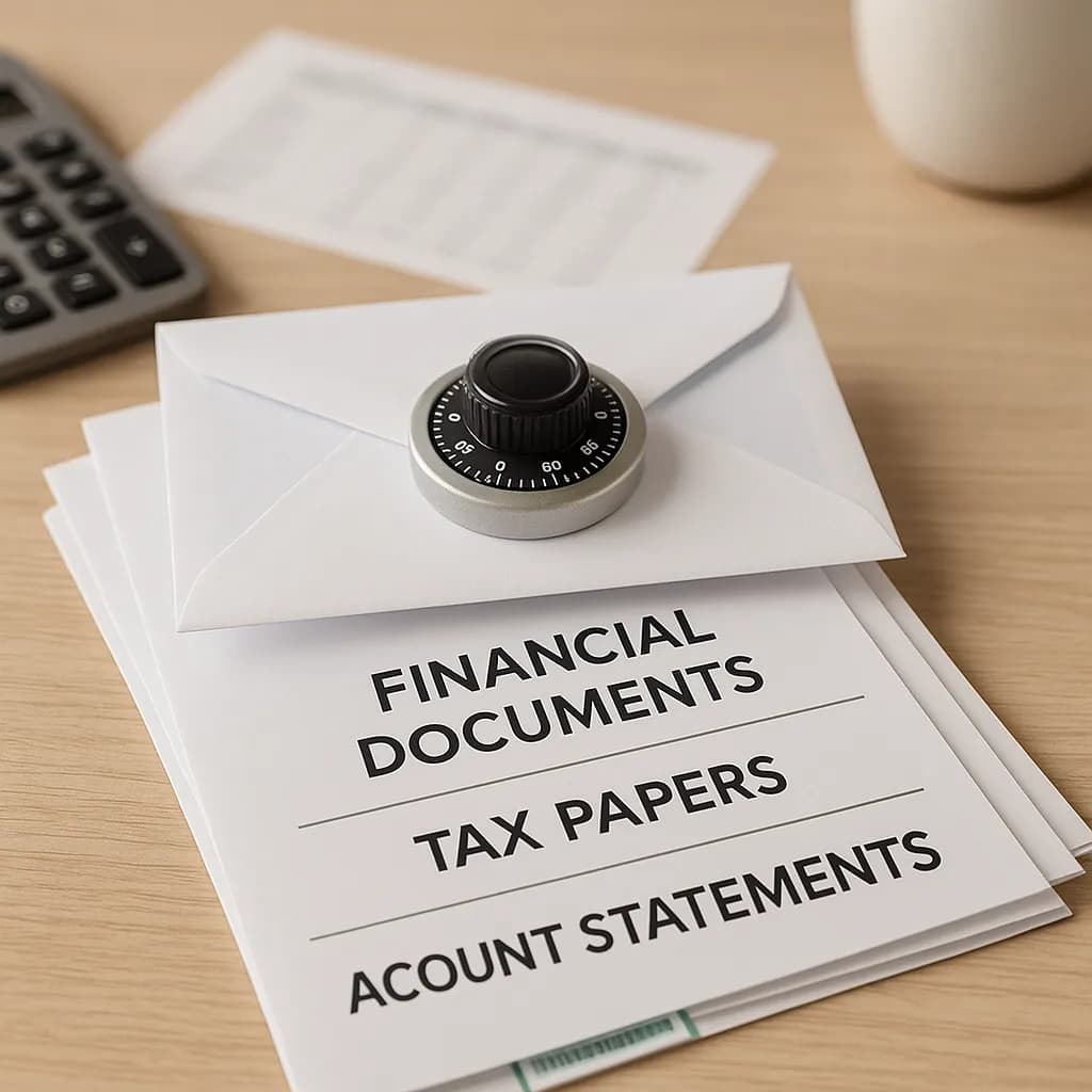 How to Mail Financial Documents Safely (2025 Guide) - Step-by-step guide with examples