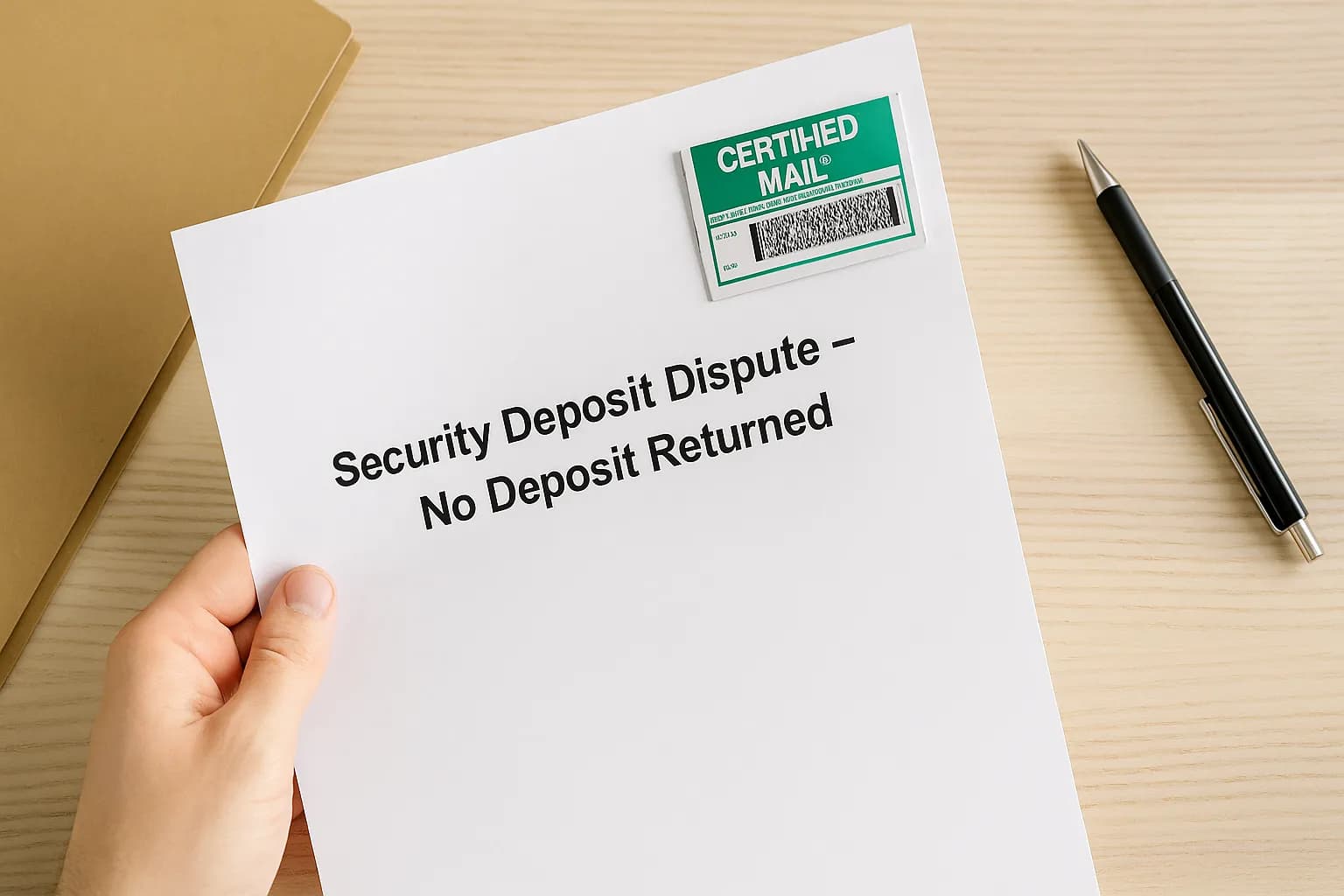 How to Mail a Security Deposit Dispute Letter (2025 Guide) - Step-by-step guide with examples