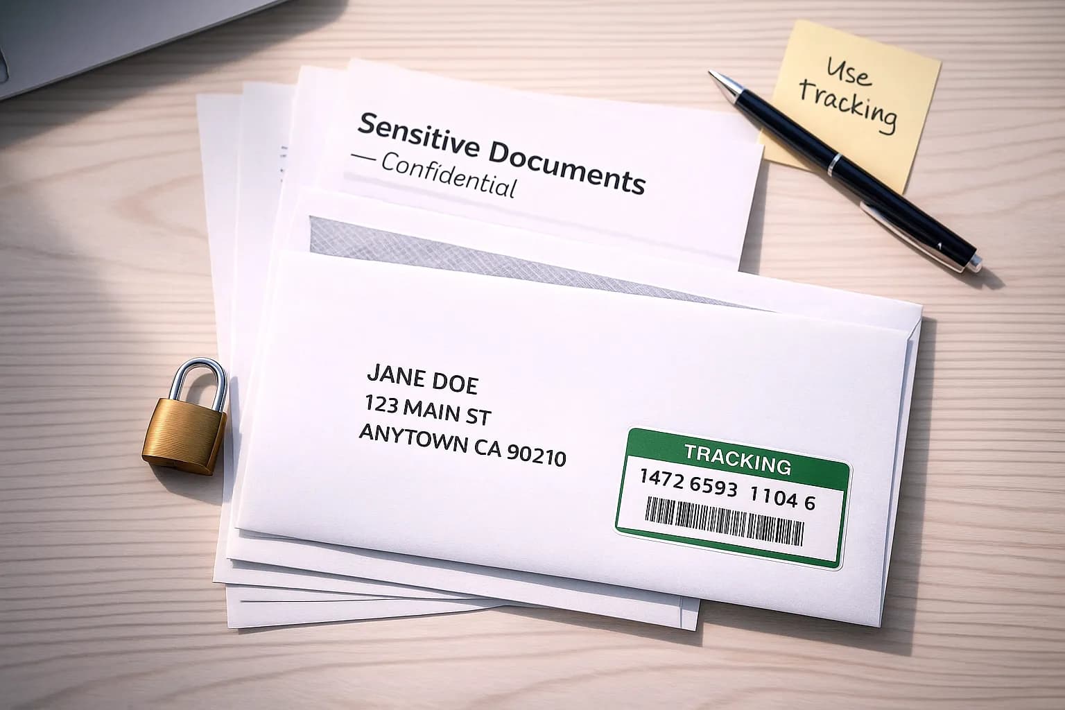 How to Mail Sensitive Documents Safely (2025 Guide) - Step-by-step guide with examples