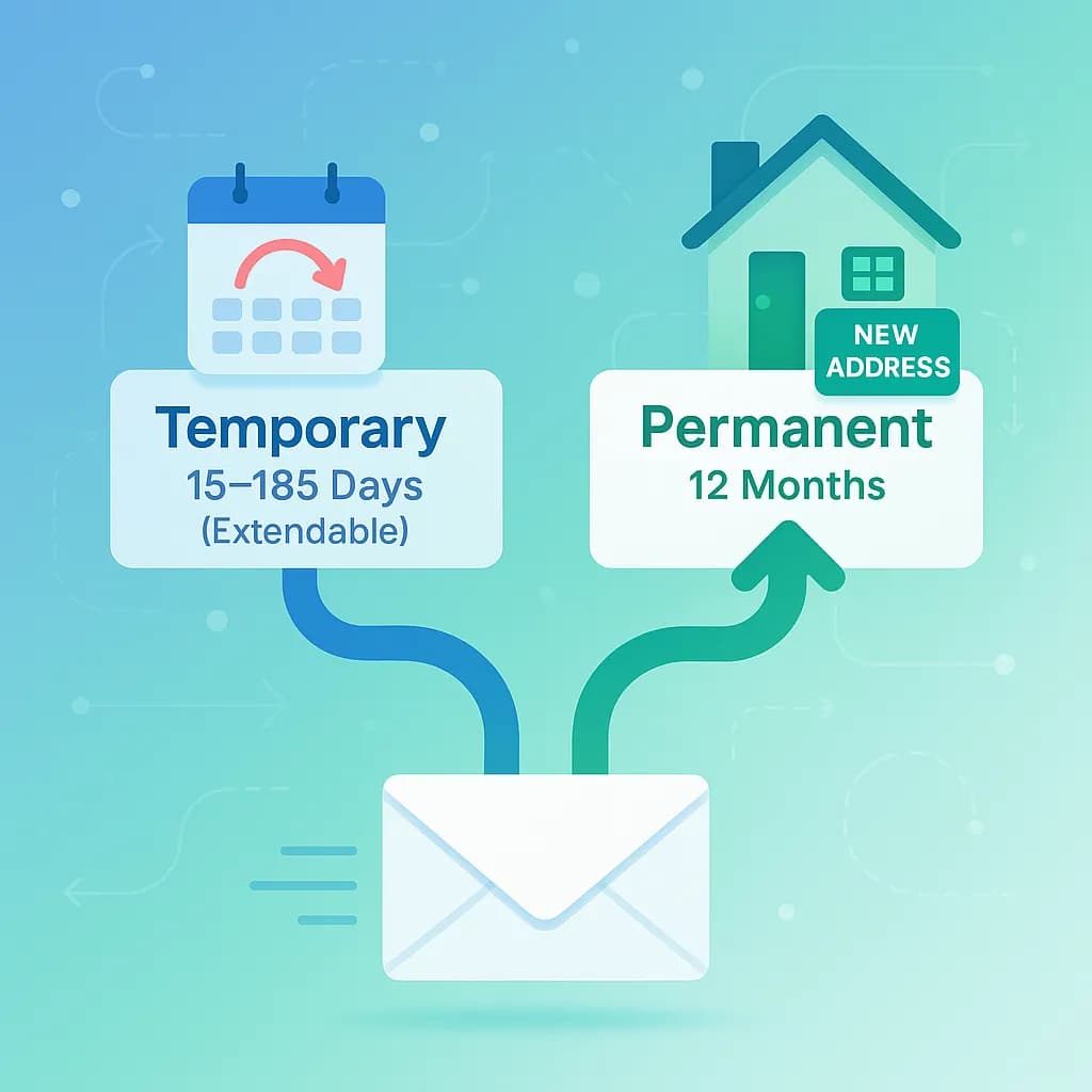Temporary vs Permanent Change of Address: Which Should You Choose? - Step-by-step guide with examples