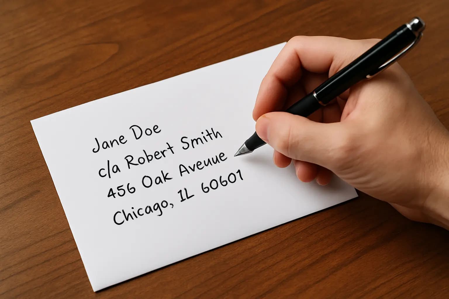 How to Use "In Care Of" (c/o) in a USPS Address — Format, Examples, Rules - Step-by-step guide with examples