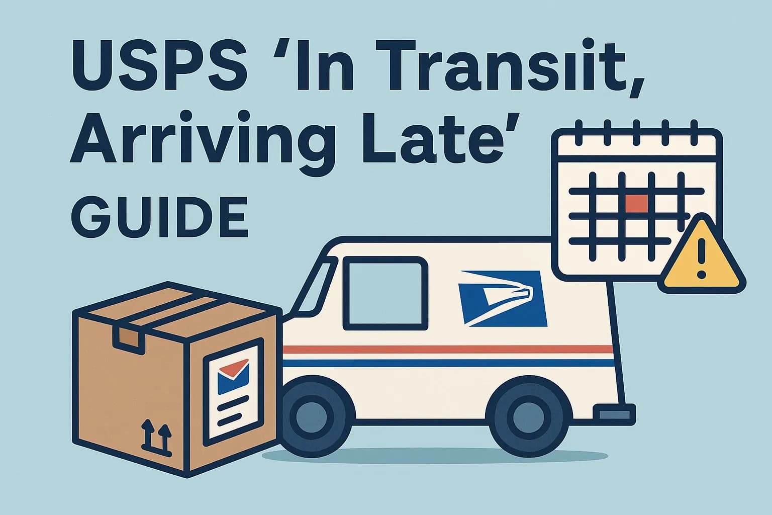USPS "In Transit, Arriving Late" Meaning: What to Do (2025) - Step-by-step guide with examples