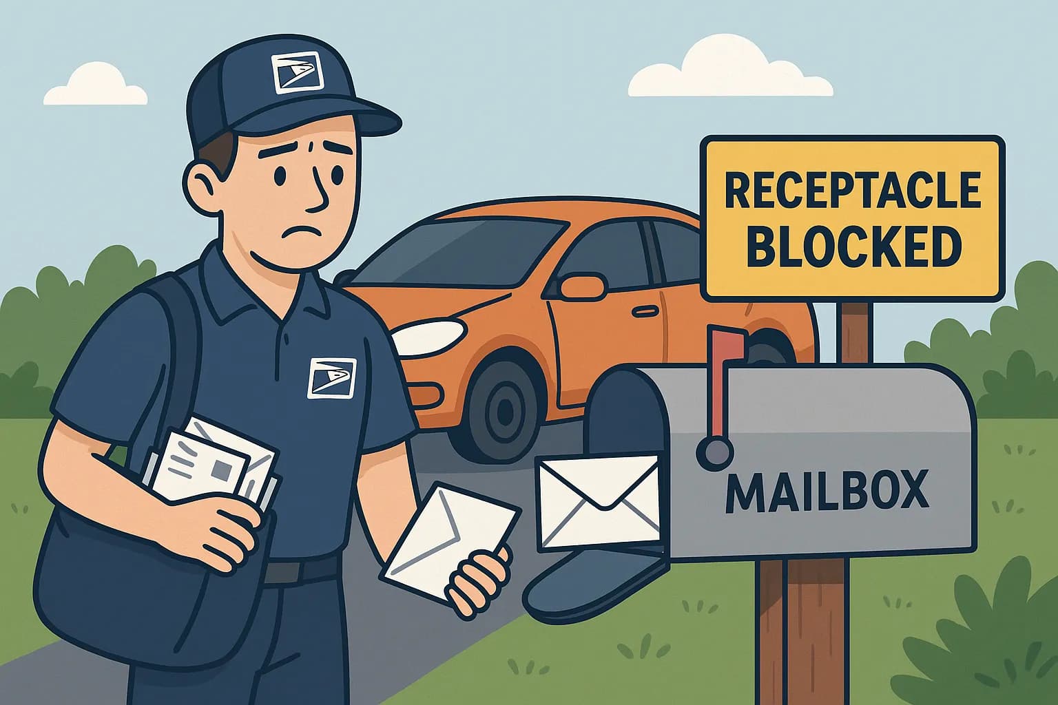 USPS "Receptacle Blocked" Meaning: Why Delivery Failed & How to Fix It (2025) - Step-by-step guide with examples