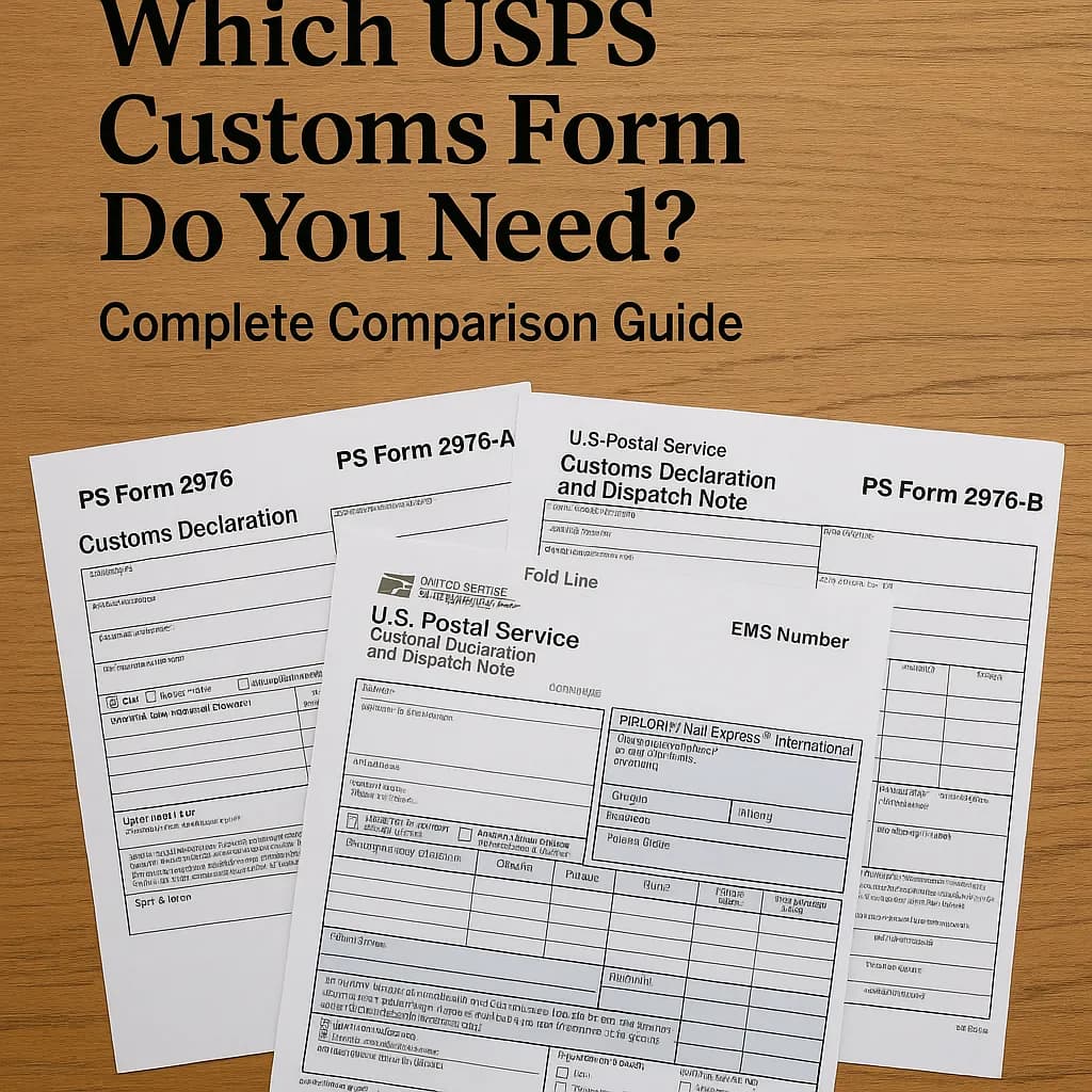 Which USPS Customs Form Do You Need? - Step-by-step guide with examples