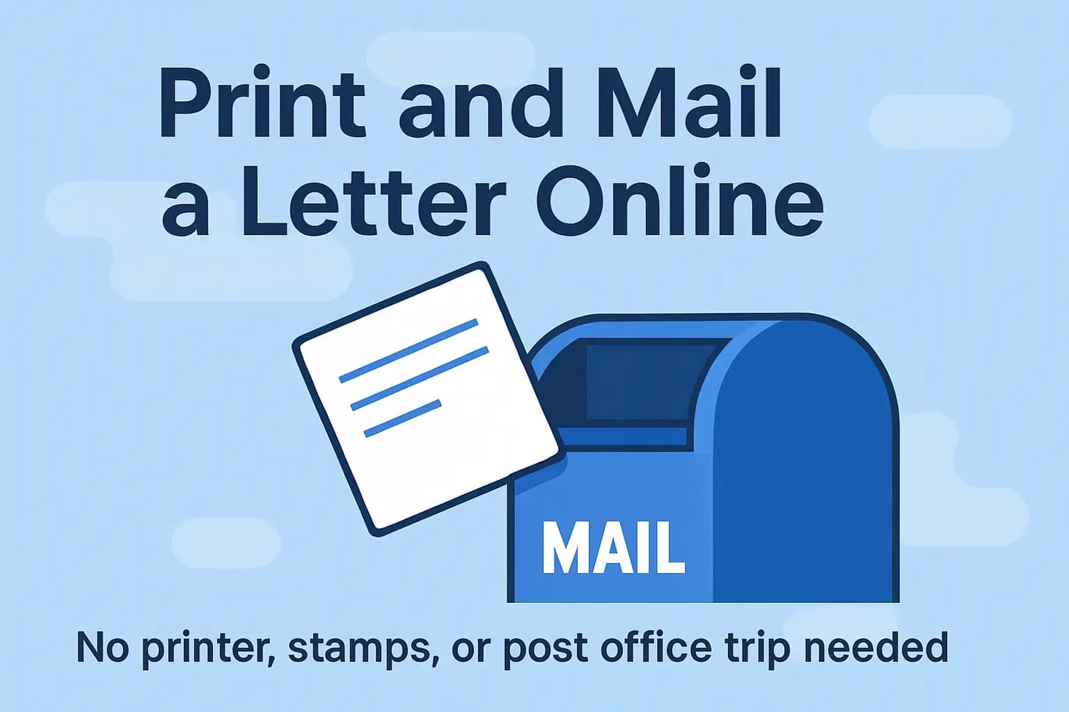 Send a Letter Online